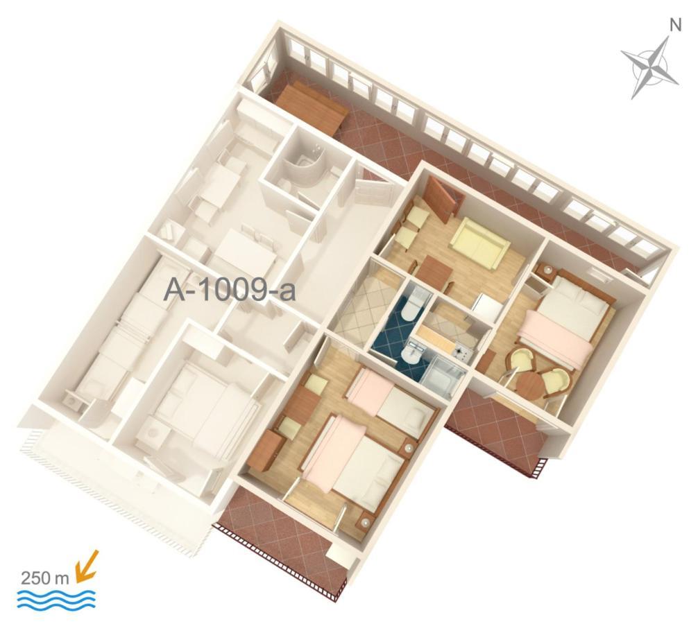 Apartments With A Parking Space Pisak, Omis - 1009 Экстерьер фото